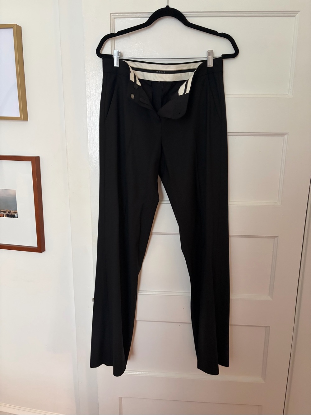 Theory Black Tailored Women's Trousers